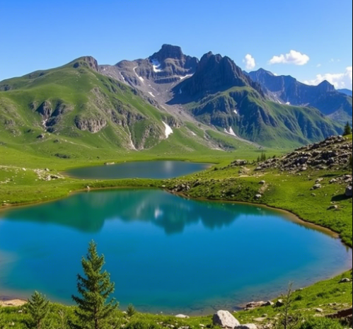 Семёновские озёра (Домбай)