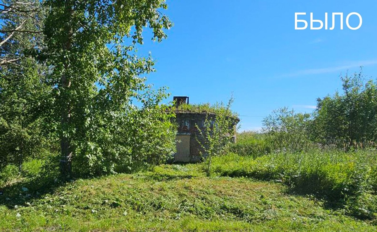 Здание насосной станции в Белозерске до начала работ. Фото Фонда «Крохино»