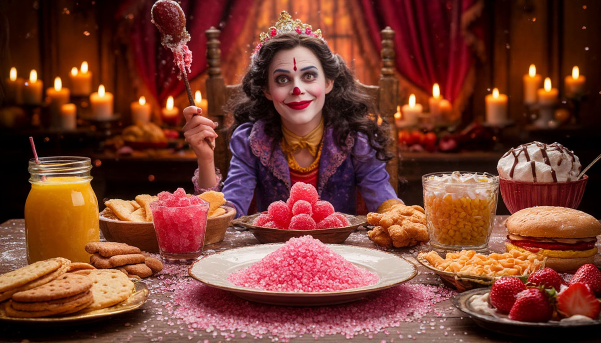 Скрытый сахар. Времдные продукты. Мудрость не стареет. Шедеврум