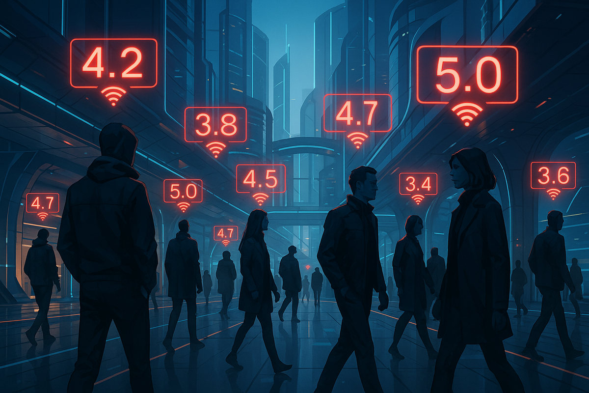 Люди будущего будут иметь рейтинг