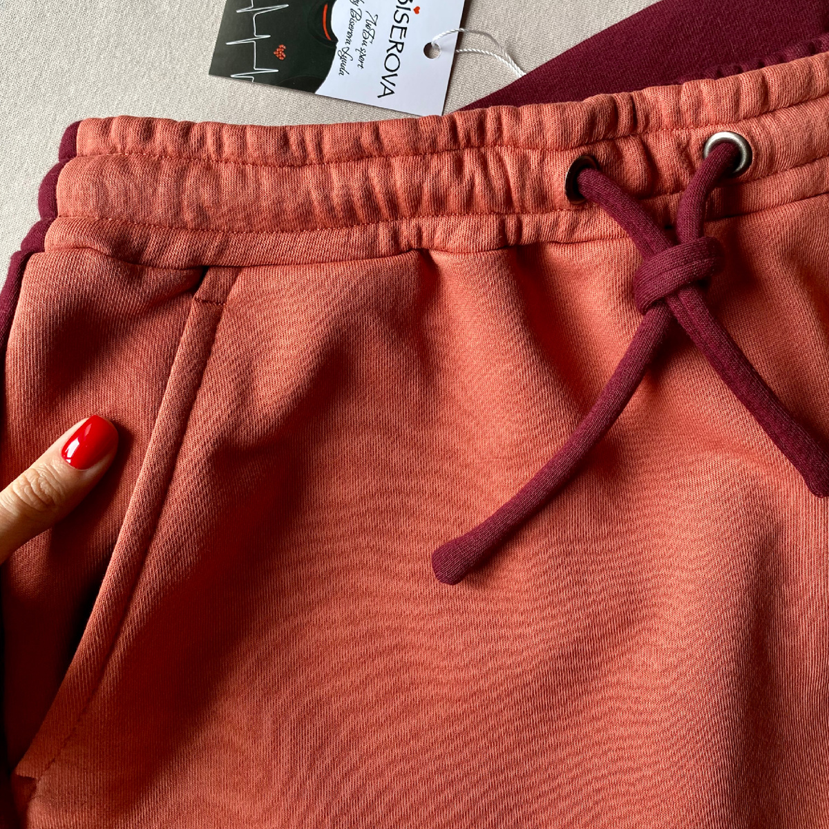 Юбка с карманами