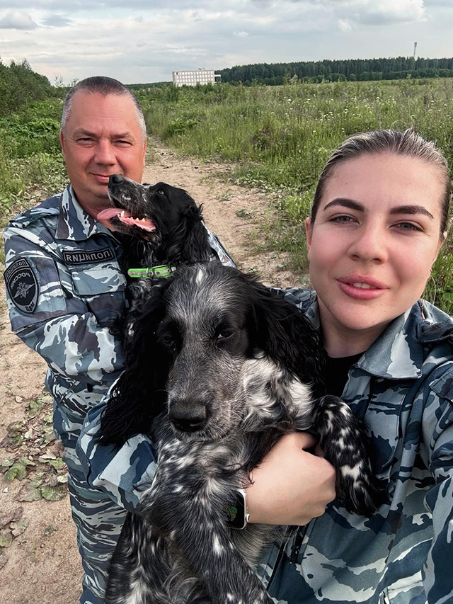 День кинолога отмечают сегодня тверские полицейские. Многие – далеко от дома