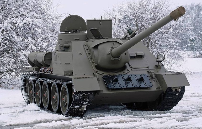 СУ-100 на Балатоне — укротитель гитлеровского зверинца
