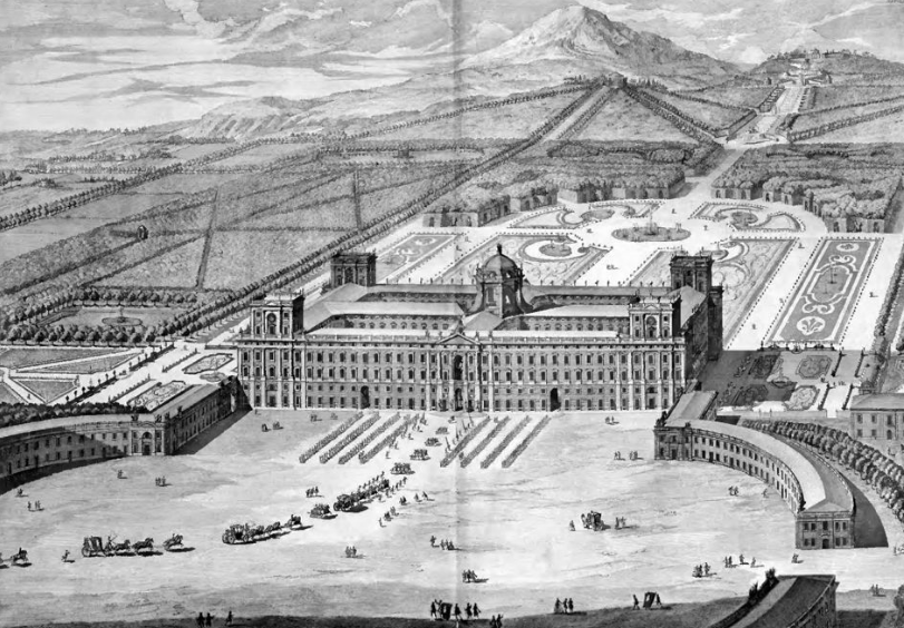 Гравюра 1756г