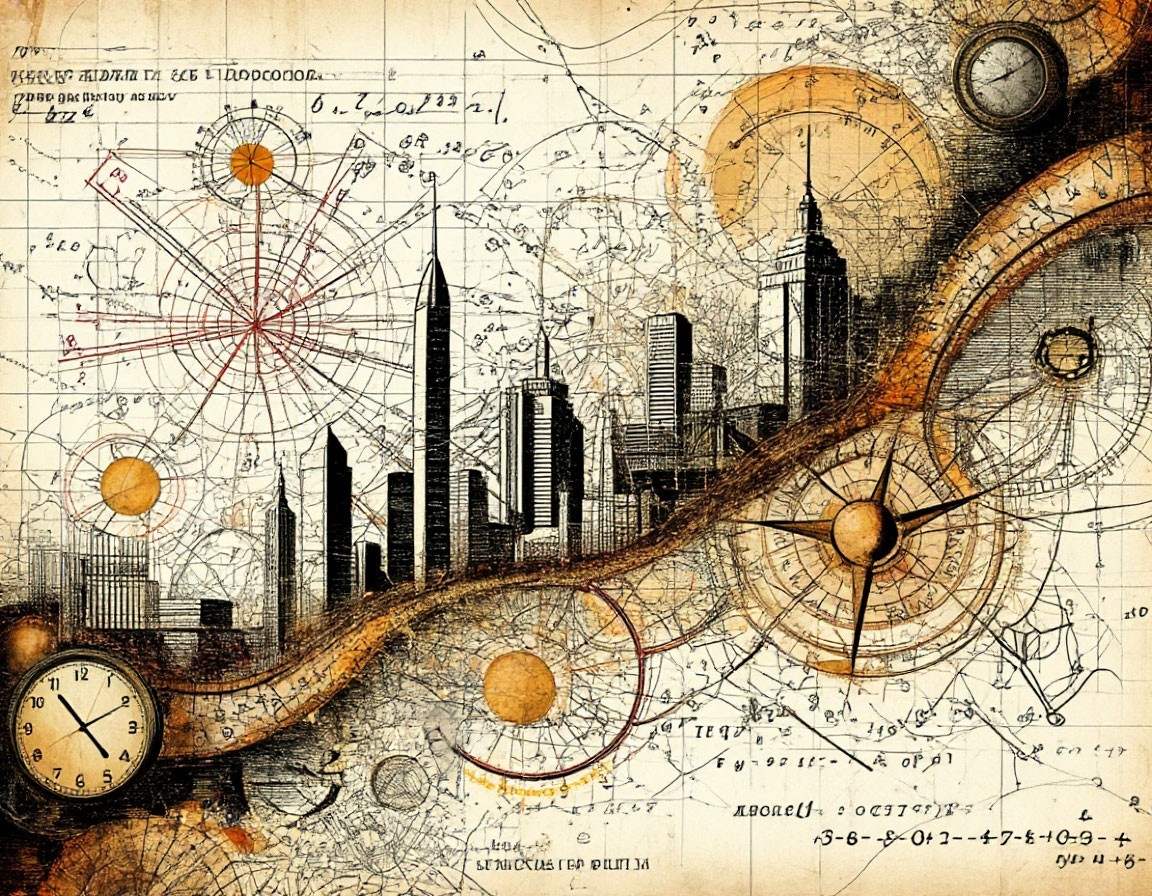 Коллаж "Современники"