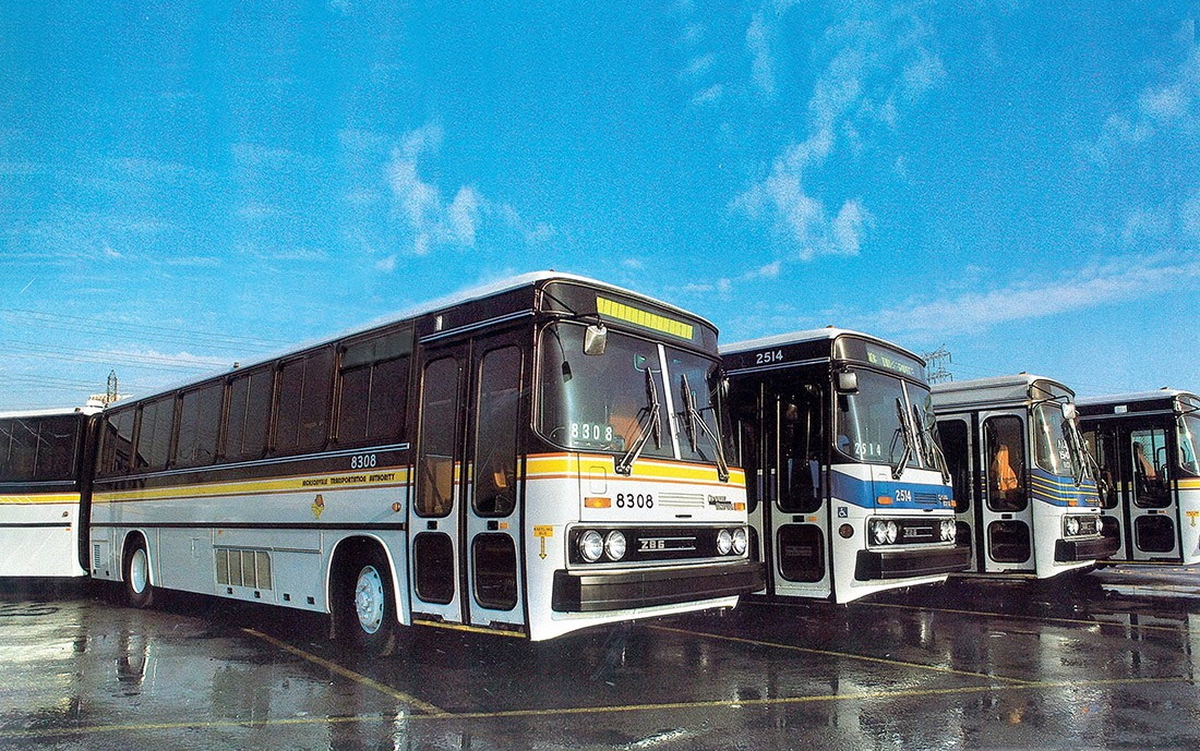 Сочлененные автобусы Ikarus 286