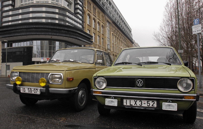 Volkswagen Golf I и Wartburg 353