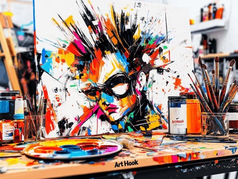    Как научиться рисовать акрилом: 10 простых шагов к вашему первому шедевру Art-Hook.Ru