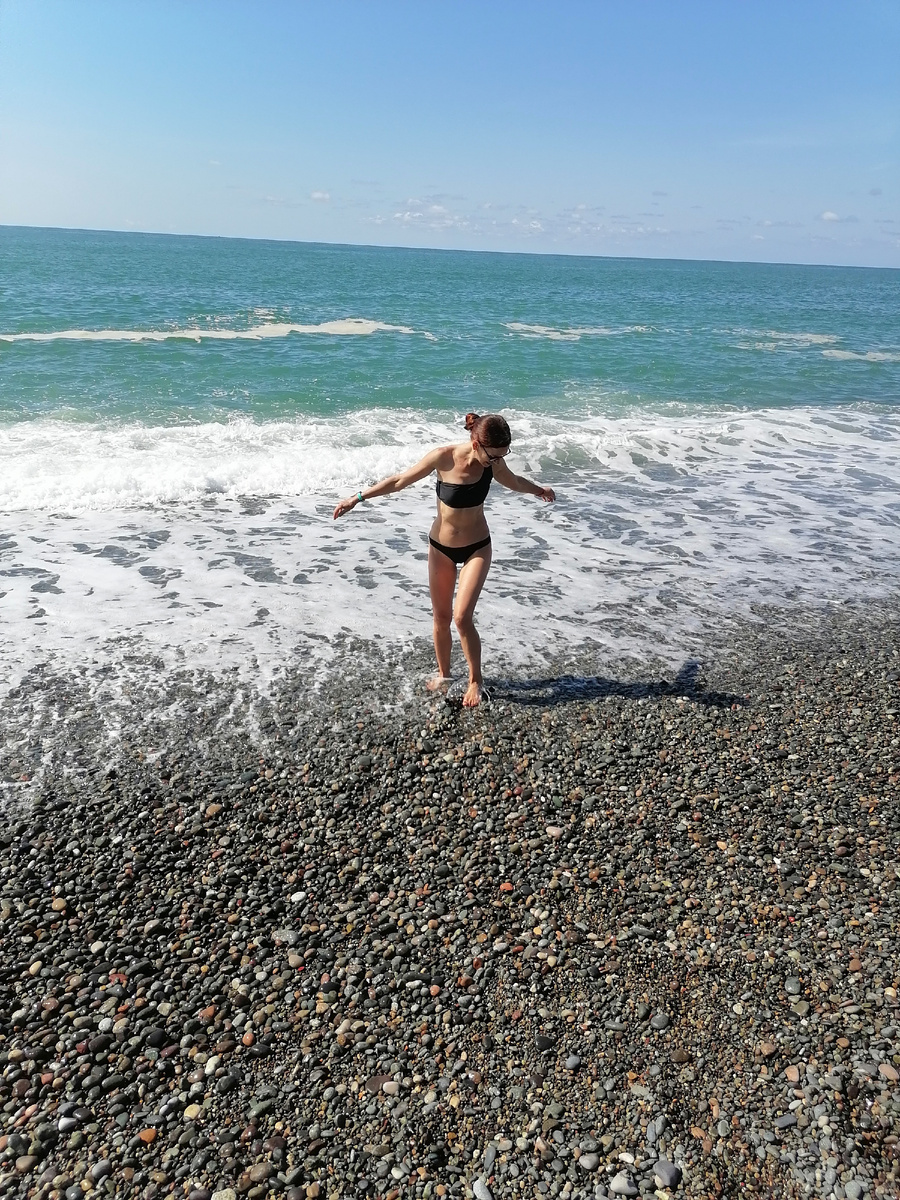 Мореее. Кобулети. Сентябрь 2024 года.