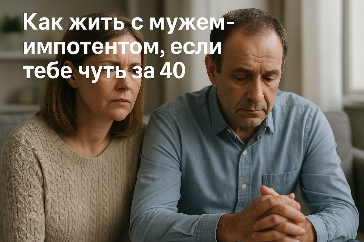 Как жить, если муж — импотент? 