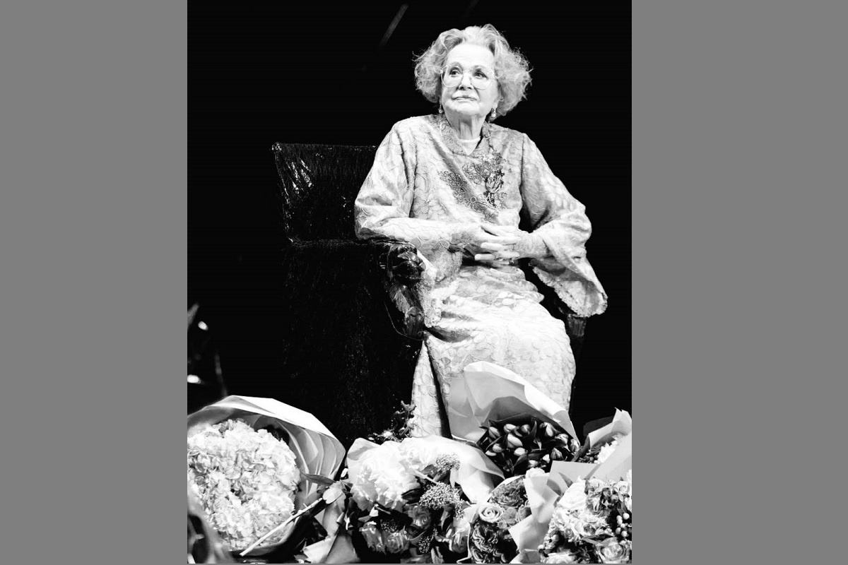    90-летний юбилей актриса отметила 22 января на сцене Театра Моссовета