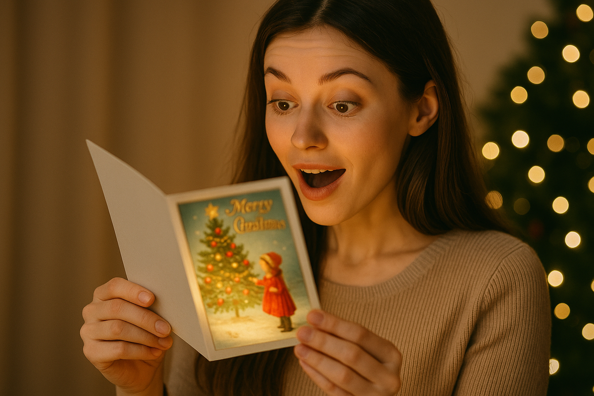 История появления новогодних открыток