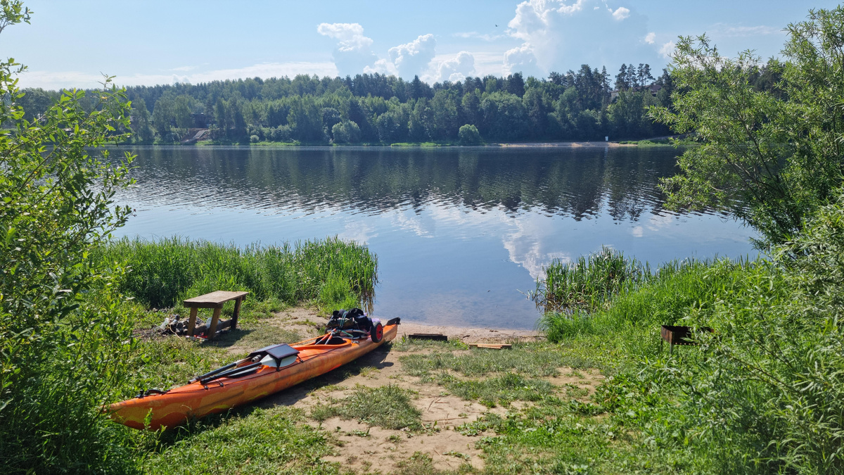 Утро перед стартом.