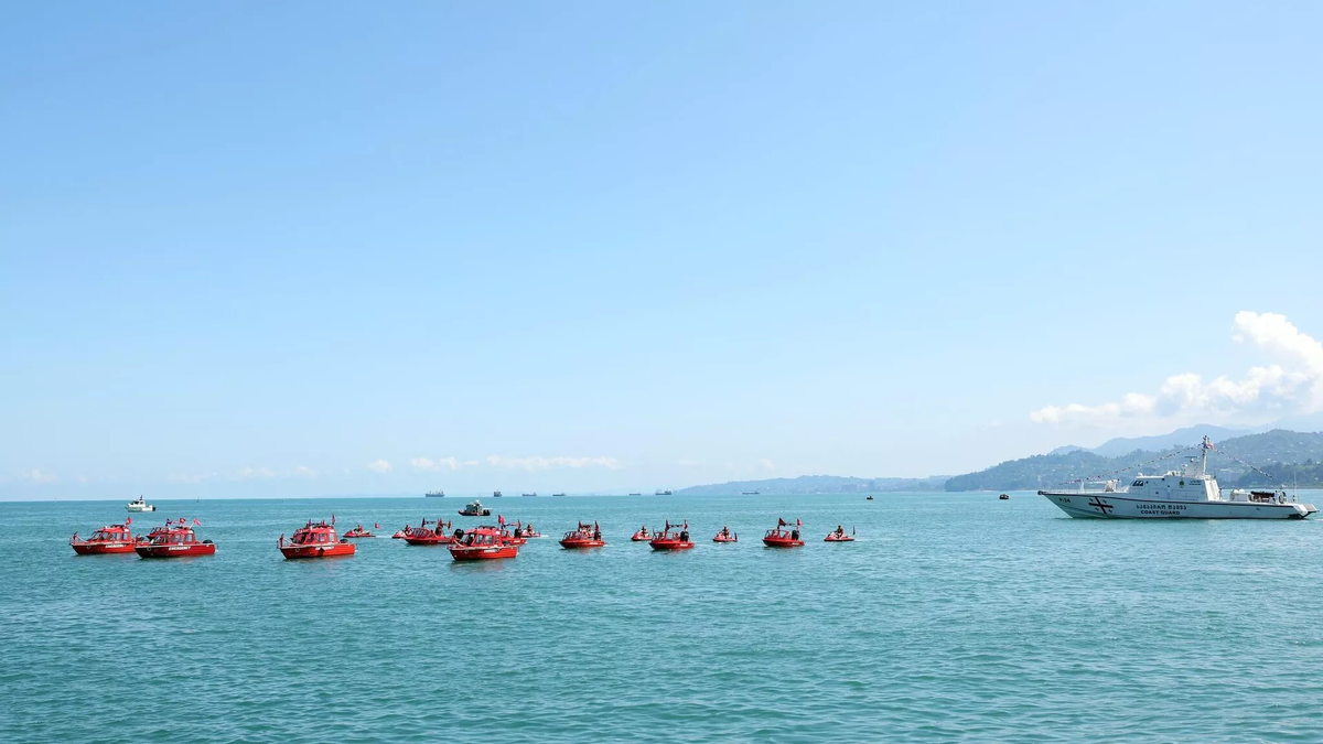 Батуми. Спасатели. Открытие сезона 2025 © Ministry of Internal Affairs of Georgia