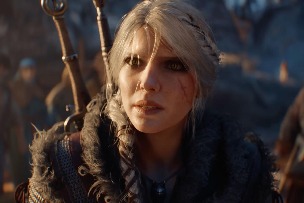 Кадр из трейлера "Ведьмак 4" Цири CD Projekt RED.