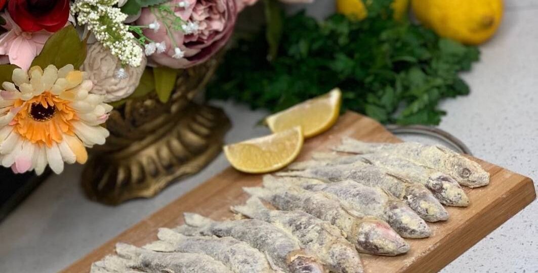 Речные Корюшка в кукурузной муке