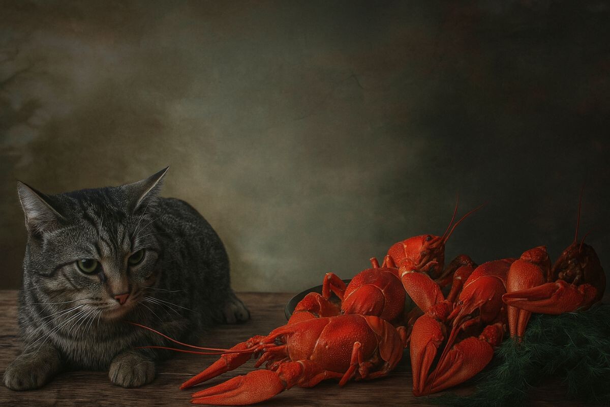 Можно ли кошкам есть раков