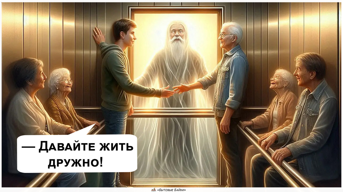 Наш лифт одержим духом справедливости - Рассказ