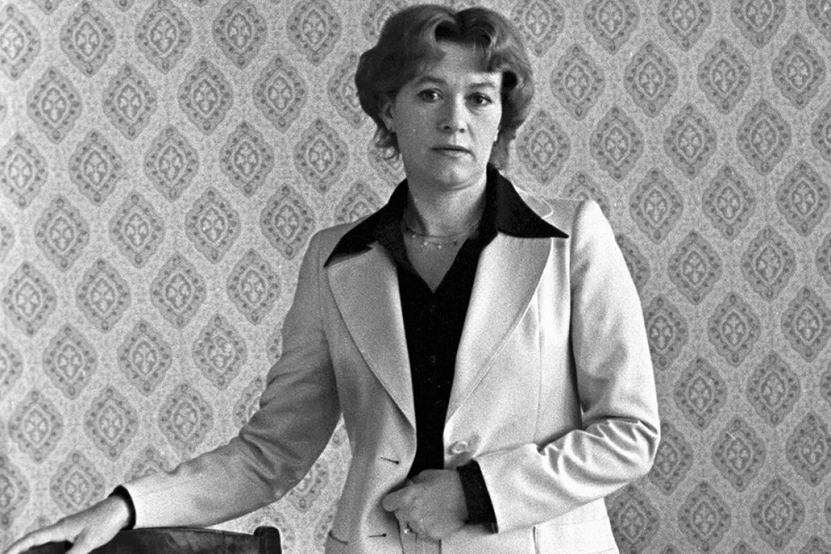    Валентина Талызина, 1980 год.