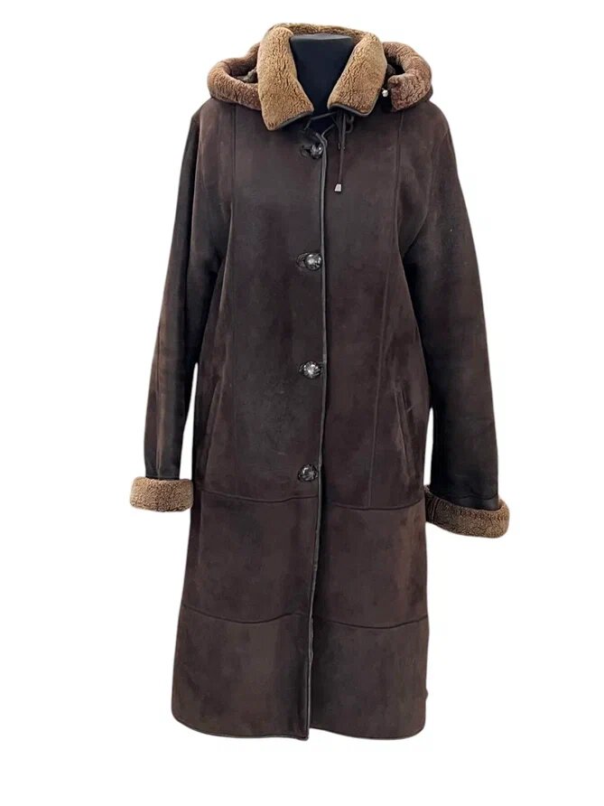 Перешив дубленки в косуху. Ателье Ирины Берзиной.