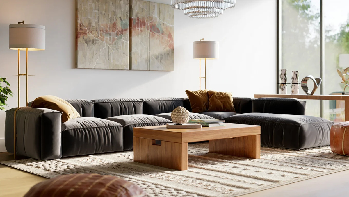 Стильный интерьер не всегда требует больших затрат: детали и фактуры, благодаря которым обстановка выглядит дорого, но создаётся без разорительных вложений.