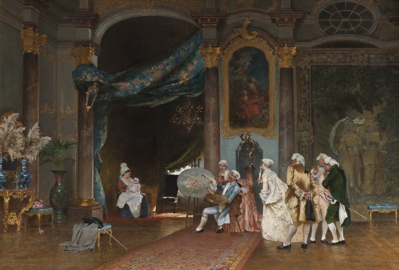 A Séance (Hugo Salmson) - Nationalmuseum