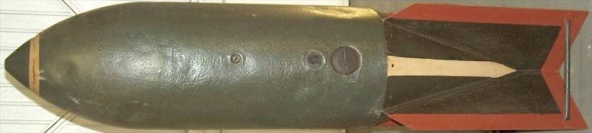 Немецкая бетонная бомба SD-250