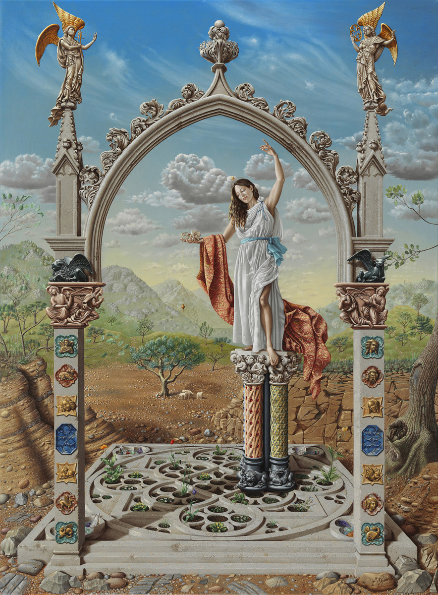 Аллегория готического идеала / An Allegory of the Gothic Ideal. Источник: miriamescofet.com