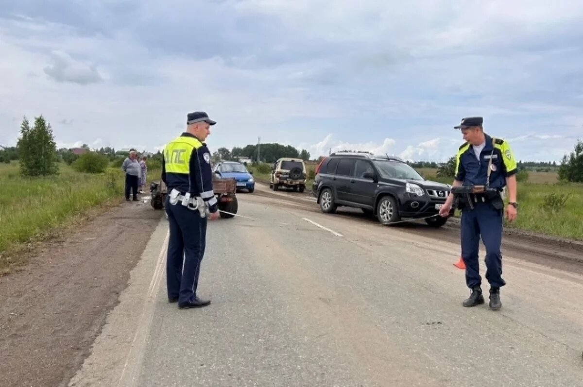    В Свердловской области погиб пожилой водитель мотоблока