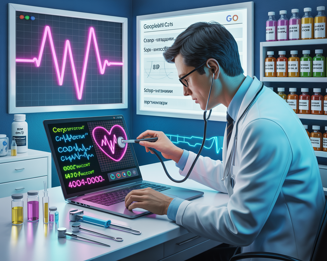 SEO -специалист за работой