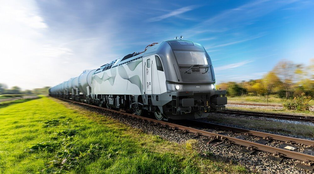 Рендер проекта четырехосного локомотива Gama 3.0. Источник: Pesa