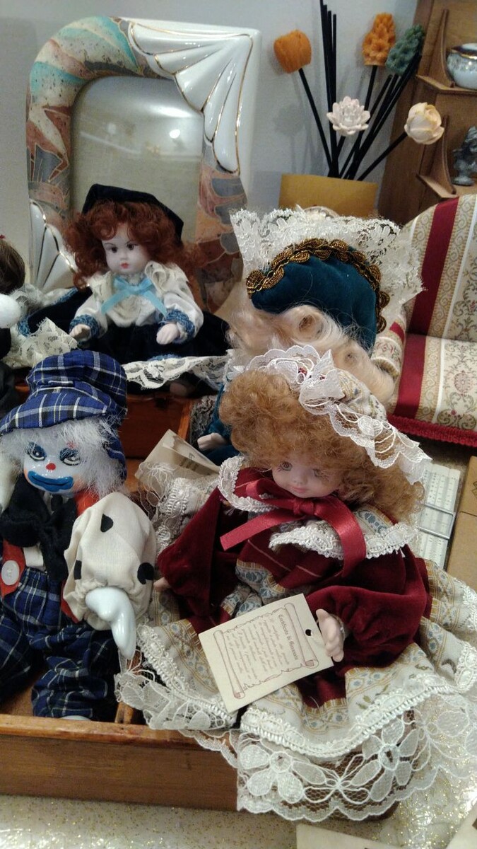 Куколки интерьерные