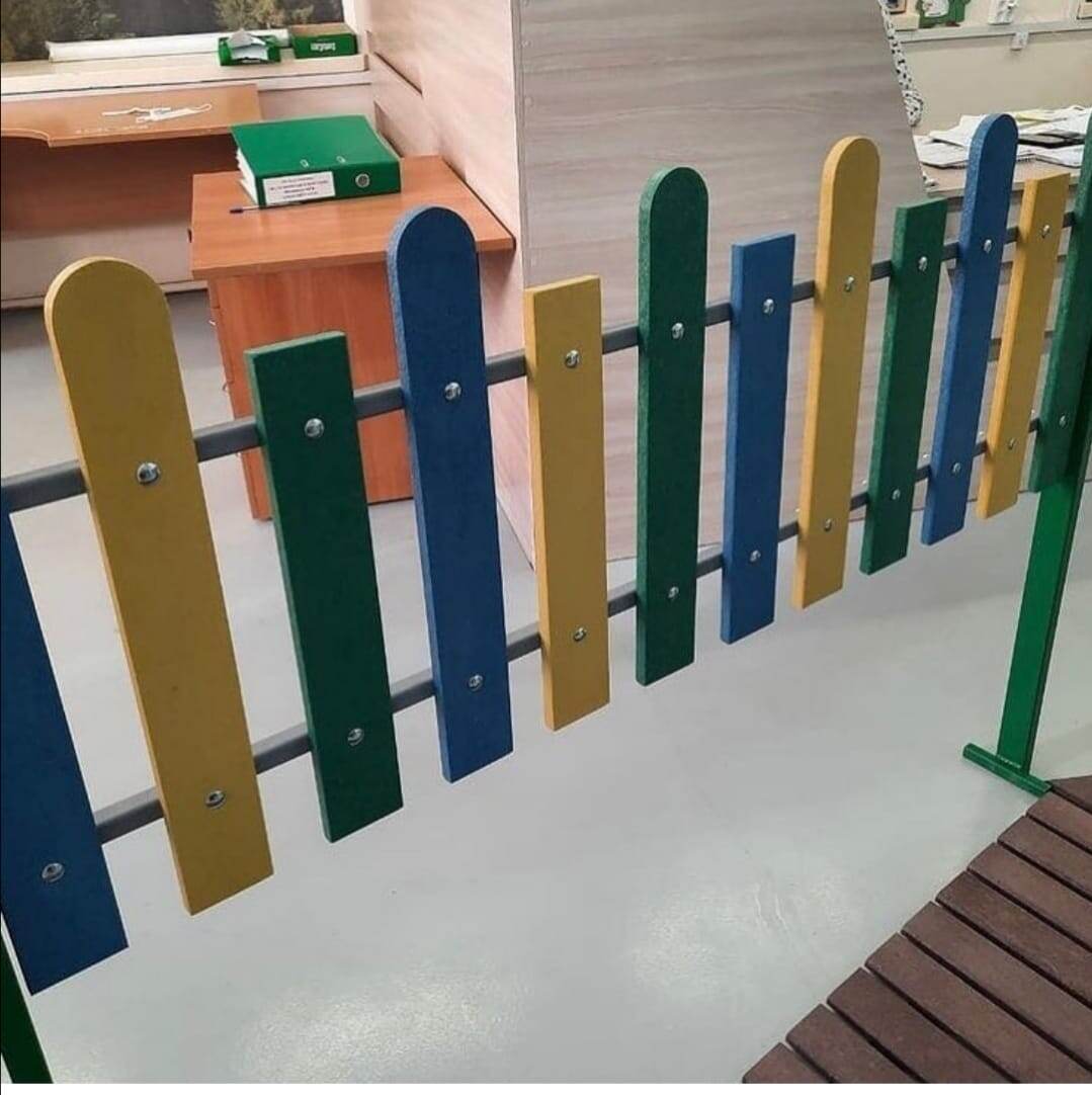 Детский заборчик из ПНД/ПВД