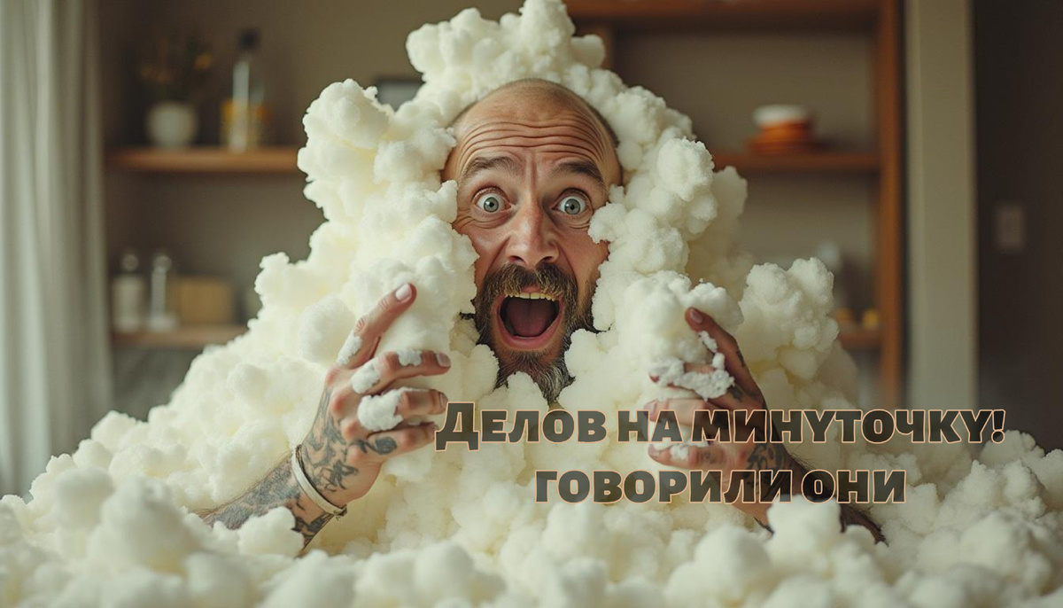 Так вот, эта история – о том, как за пять минут я стал ходячим арт-объектом, а понятие «одноразовый» приобрело для меня новое значение!