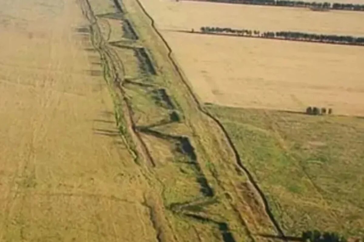    В Альметьевском районе археологи нашли фрагмент Засечной линии 18 века