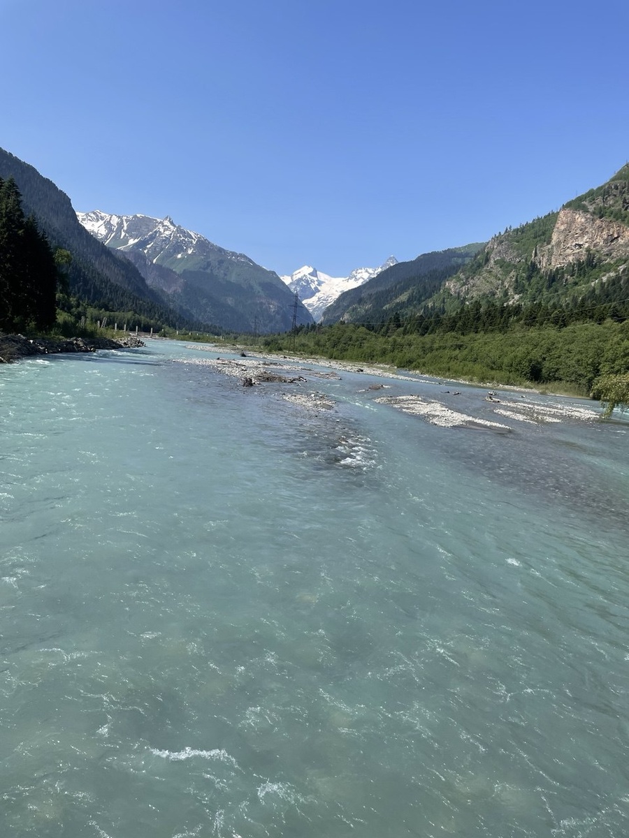 Вид с моста. 