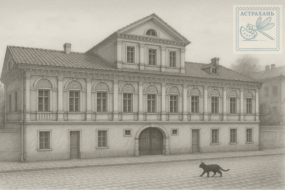 Дом Беззубикова, каким я его вижу много лет назад...