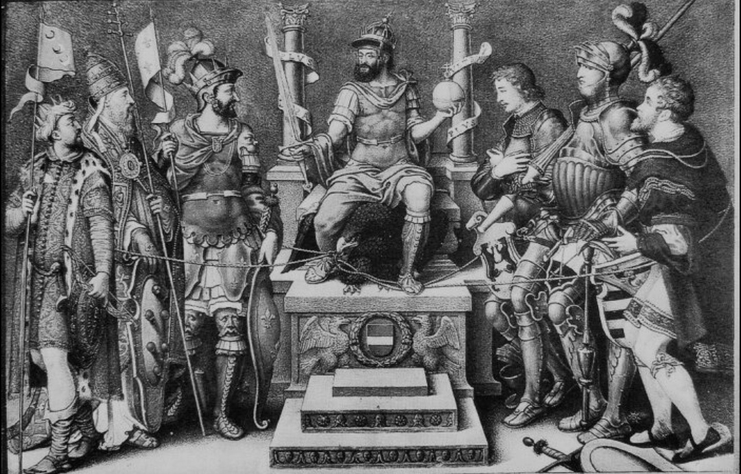 Цари тоже передавали по наследству не только трон, но и все богатство.