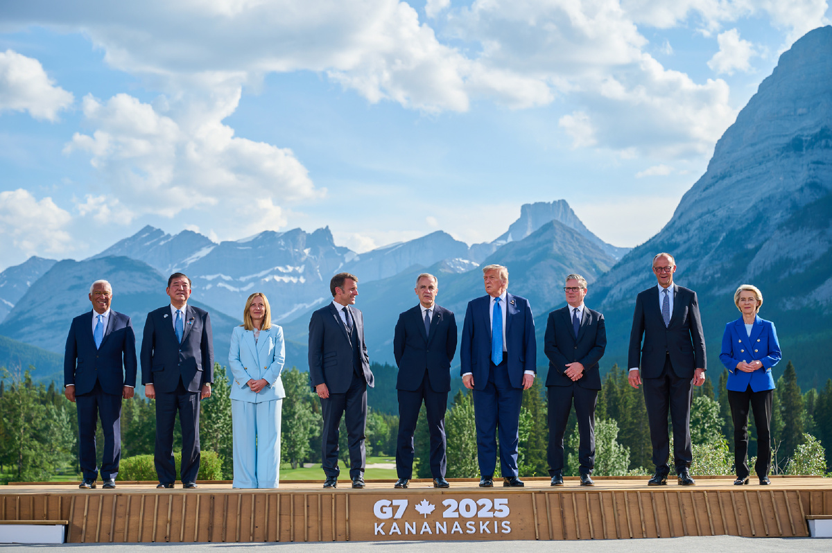 Участники саммита G7 в Канаде