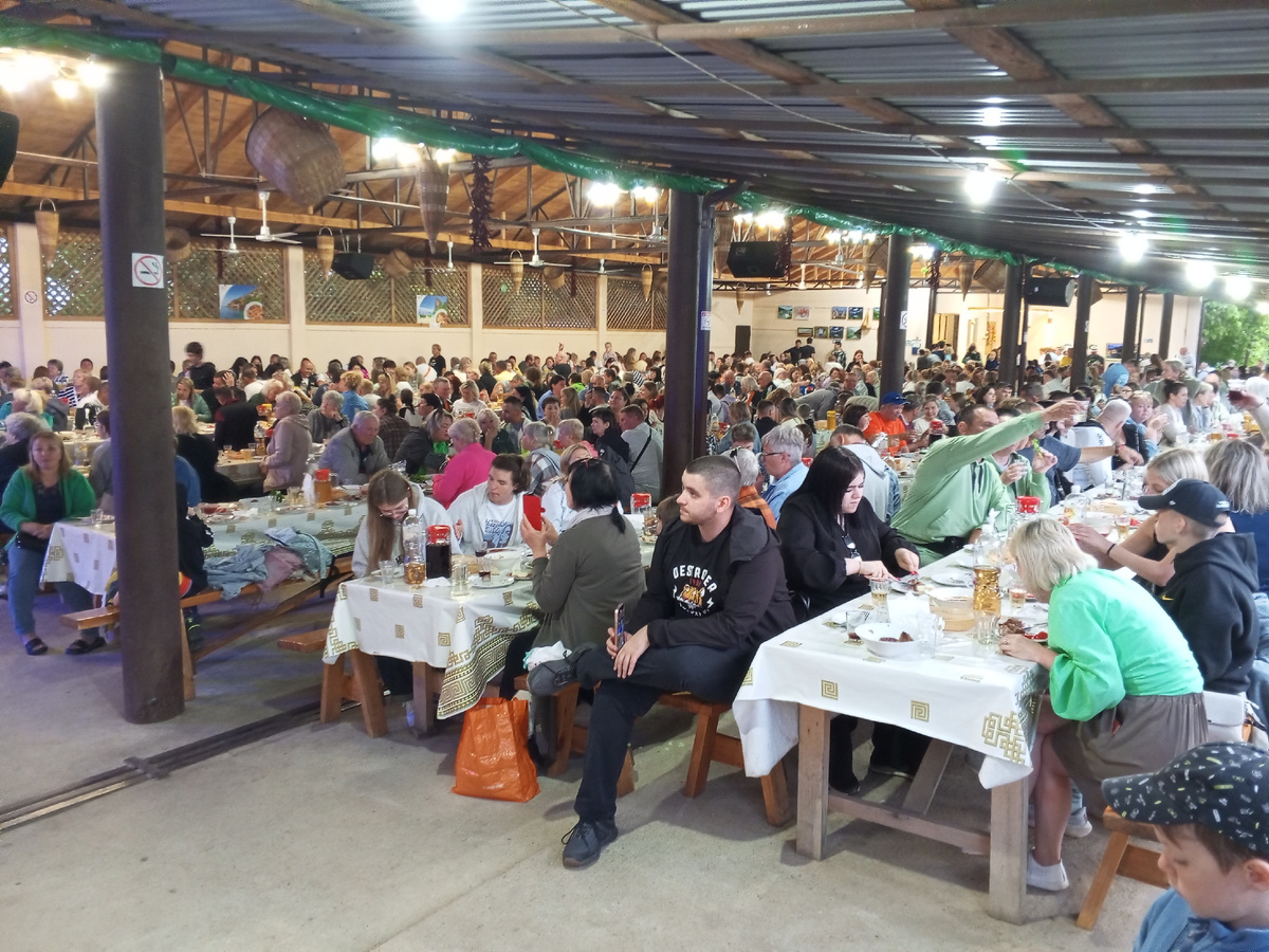 Абхазское застолье в Дурипше