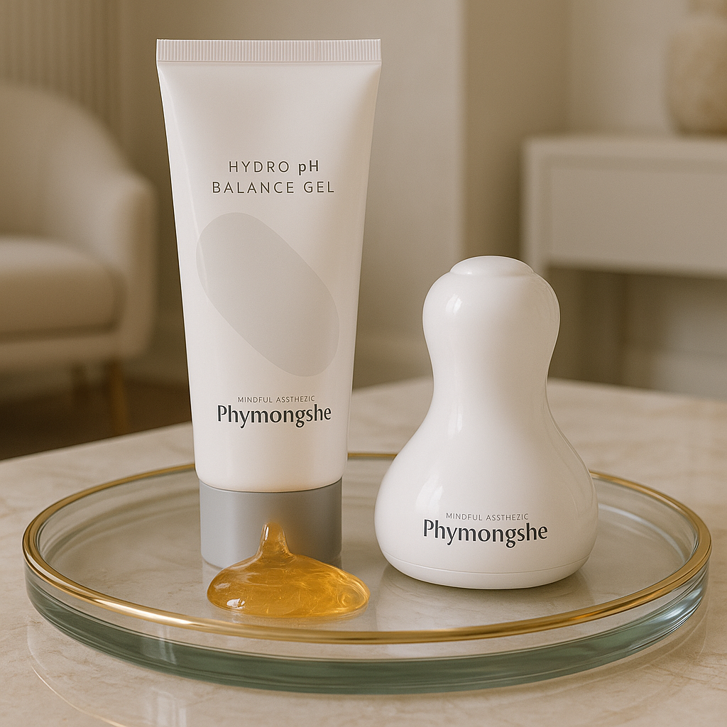 Бьюти-гаджеты как способ решения проблемы. Дермакулер и Увлажняющий гель от Phymongshe - запускают сужение и расширение сосудов, улучшают кровообращение и способствуют оттоку жидкости