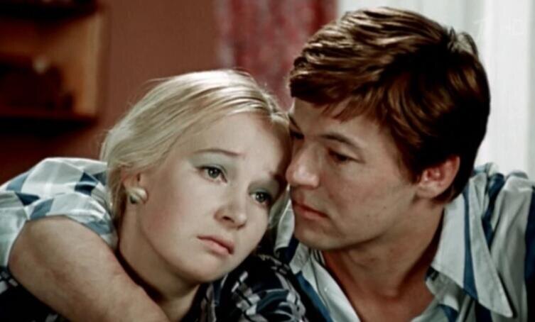    Александр Збруев и Наталья Богунова Кадр из фильма «Большая перемена», киностудия «Мосфильм», 1973 г.