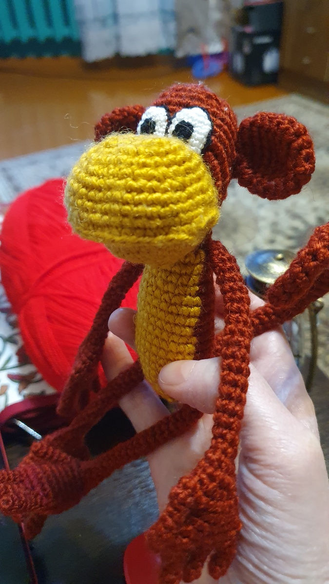 Обезьянка из советского мультика "Щелкунчик"