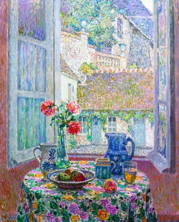Анри Ле Сиданэ "Стол у окна" (1906)