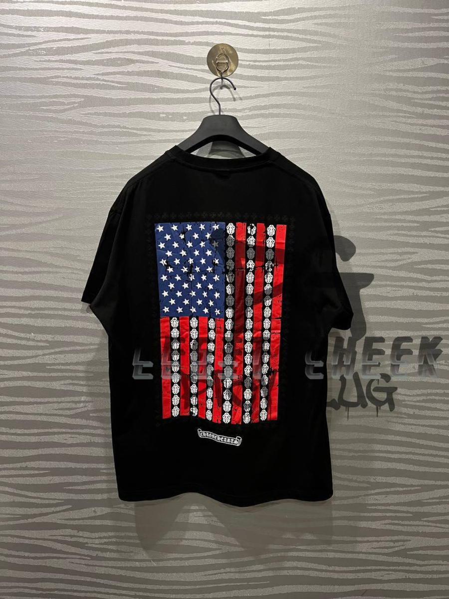  Chrome Hearts
Choker hearts USA flag tee