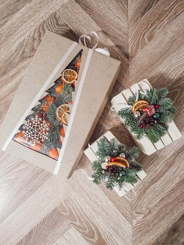 новогодняя упаковка для конфет (тут и далее ru.pinterest.com)