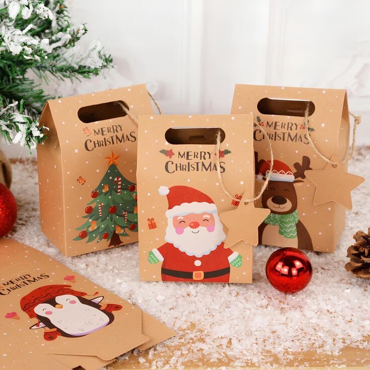 новогодняя упаковка для конфет