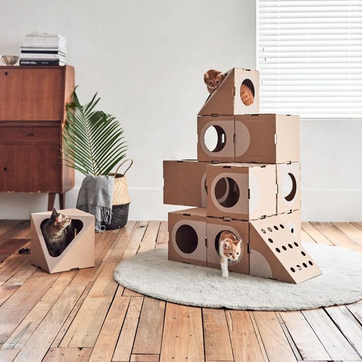 самосборные коробки  (фото тут и далее ru.pinterest.com)