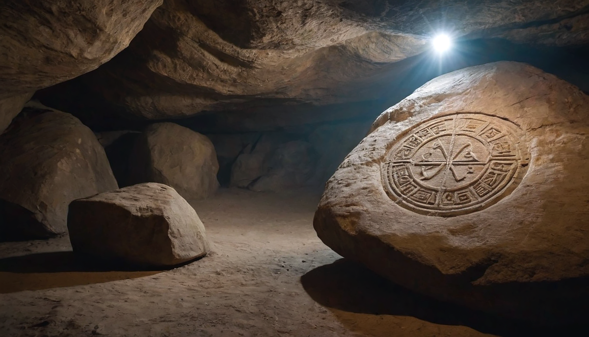 Один из примеров рунического письма.