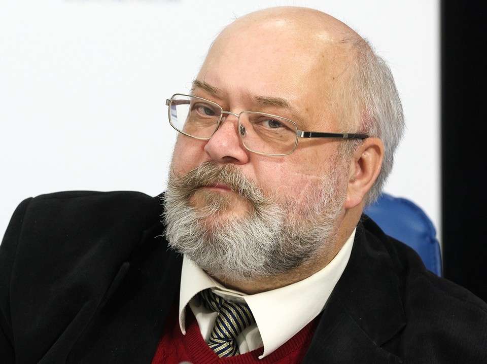    Историк, вице-президент ассоциации историков Второй мировой войны Константин Залесский. Фото: Гавриил Григоров/ТАСС